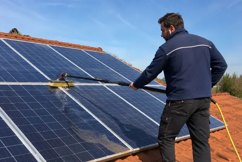Nettoyage et entretien de panneaux solaires à Malansac